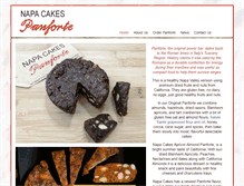 Tablet Screenshot of napacakespanforte.com